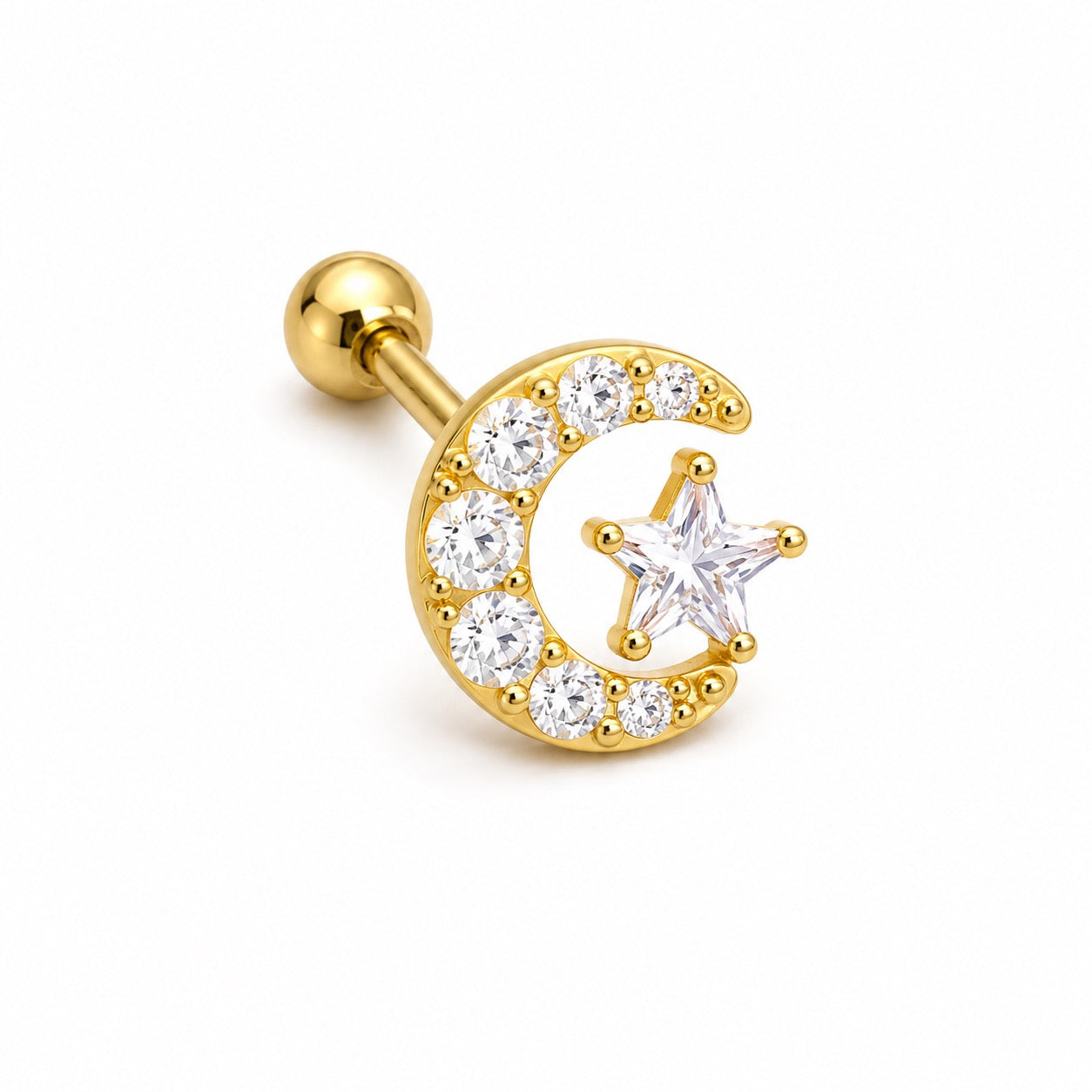 Piercing Luna y Estrella