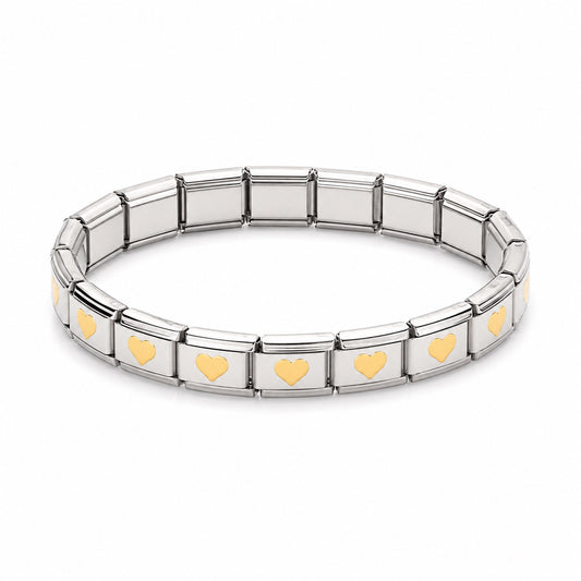 Italian Bracelet Corazón Sólido