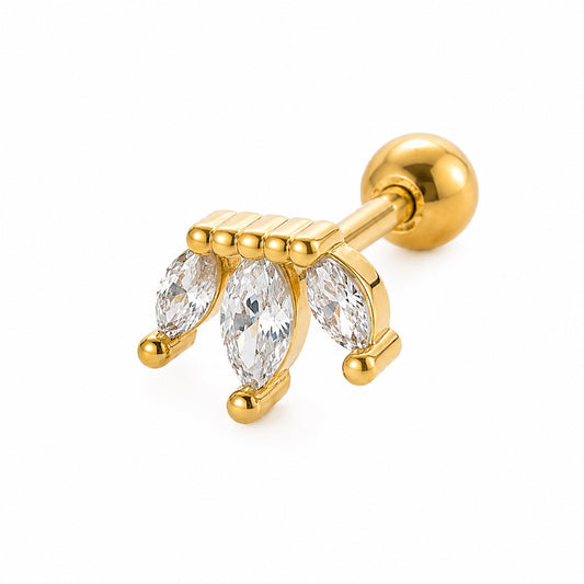 Piercing Tres Hojas