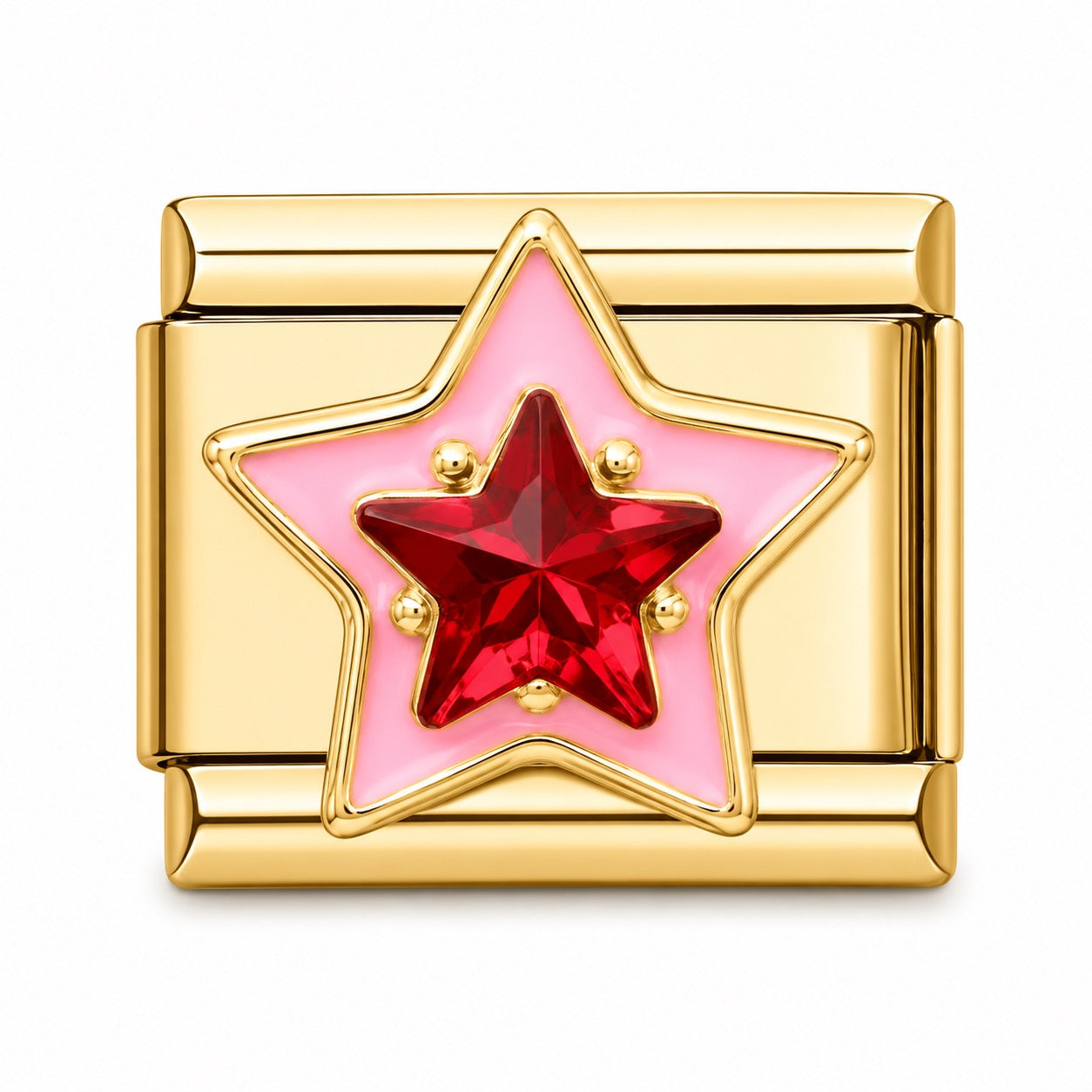 Charm Estrella Rosa