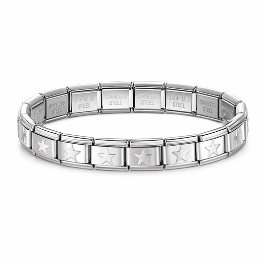 Brazalete Italiano Entre  Estrellas (18 pcs)
