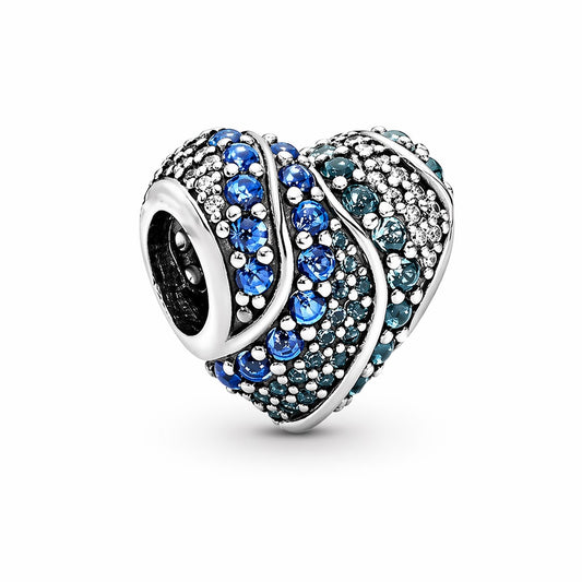 Charm Corazon Azul