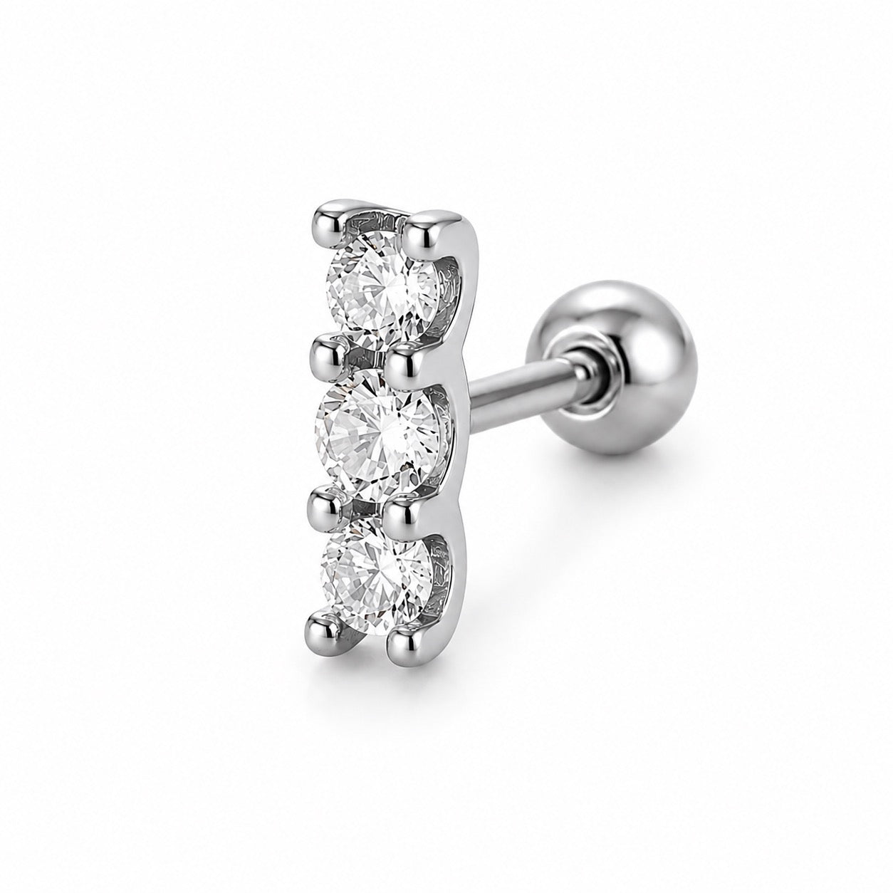 Piercing Tres Brillos